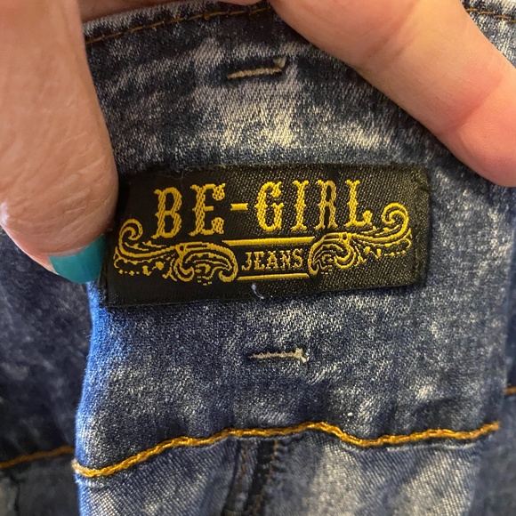 Be Girl Jeans distressed skinny jeans, size 18 - Picture 3 of 8